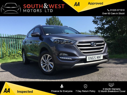 Hyundai Tucson  1.7 CRDi Blue Drive SE SUV 5dr Diesel Manual Euro 