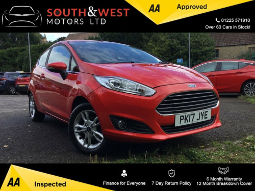 Ford Fiesta  1.25 Zetec Hatchback 3dr Petrol Manual Euro 6 (82 