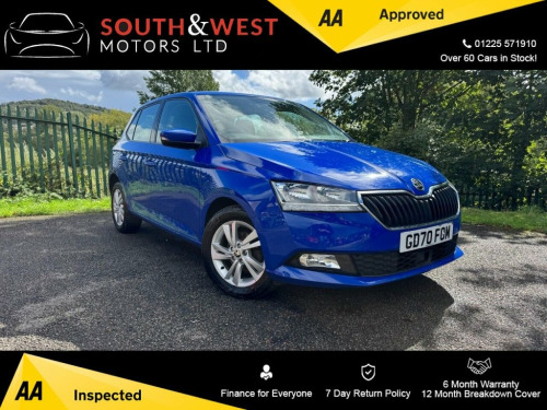 Skoda Fabia  1.0 SE Hatchback 5dr Petrol Manual Euro 6 (s/s) (6