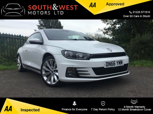 Volkswagen Scirocco  1.4 TSI BlueMotion Tech GT Hatchback 3dr Petrol Ma
