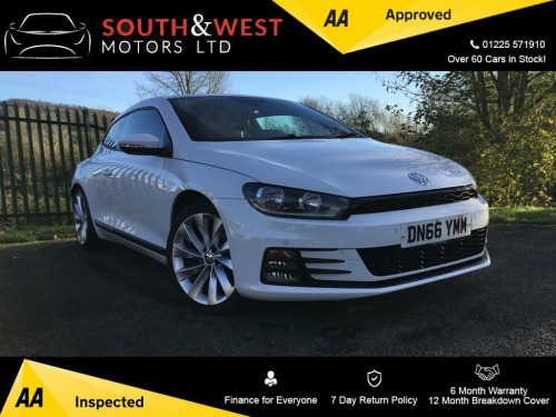 Volkswagen Scirocco  1.4 TSI BlueMotion Tech GT Hatchback 3dr Petrol Ma 