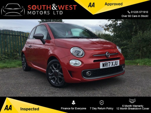 Fiat 500  1.2 S Hatchback 3dr Petrol Manual Euro 6 (s/s) (69