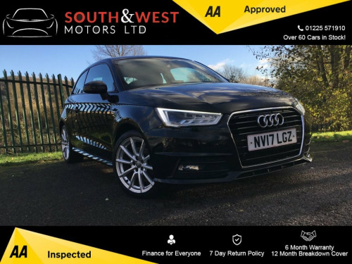 Audi A1  1.4 TFSI S line Hatchback 3dr Petrol Manual Euro 6 