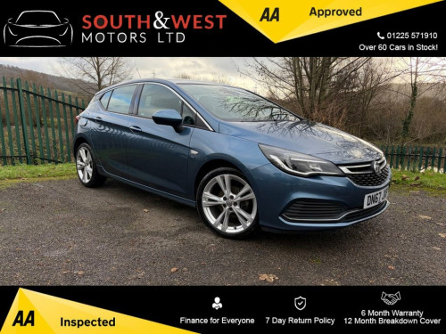 Vauxhall Astra  1.4i Turbo SRi VX Line Hatchback 5dr Petrol Manual 