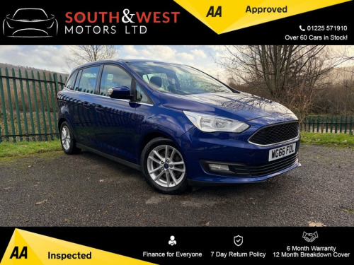 Ford Grand C-MAX  1.0T EcoBoost Zetec MPV 5dr Petrol Manual Euro 6 ( 