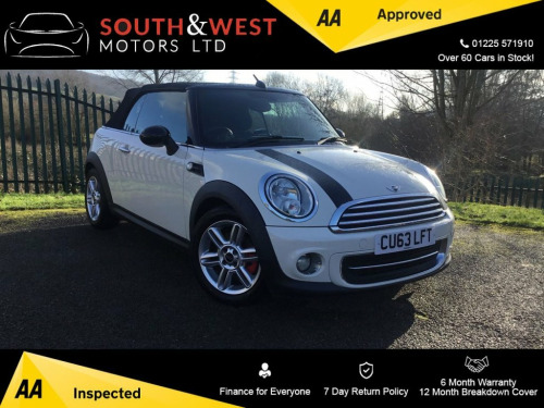 MINI Convertible  1.6 Cooper Convertible 2dr Petrol Manual Euro 6 (s 