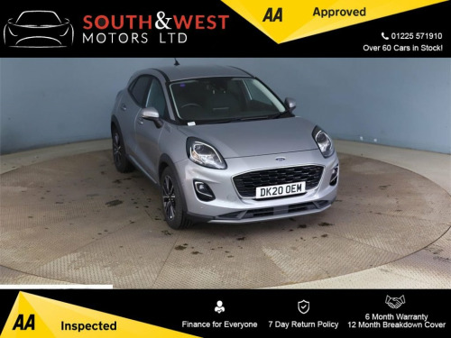 Ford Puma  1.0T EcoBoost MHEV Titanium SUV 5dr Petrol Manual  