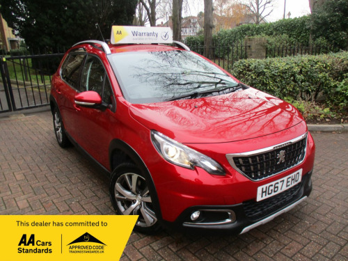 Peugeot 2008 Crossover  1.2 PureTech 110 Allure 5dr 1 Owner FSH Bluetooth Alloys