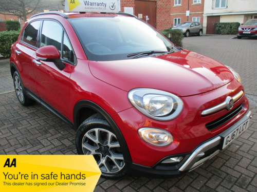 Fiat 500X  1.4 Multiair Cross 5dr FSH Satnav Bluetooth Alloys