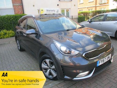 Kia Niro  1.6 GDi Hybrid 2 5dr DCT SH Auto Satnav Bluetooth Alloys