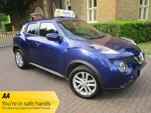 Nissan Juke  1.2 DiG-T Acenta Premium 5dr FSH Satnav Bluetooth Alloys