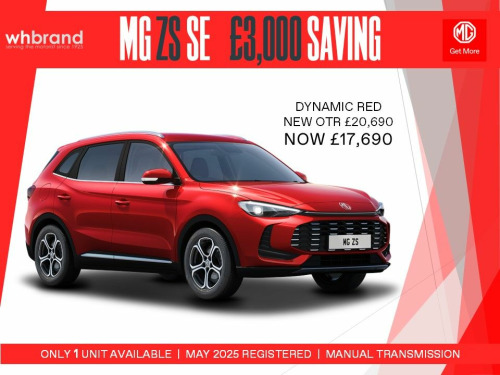 MG ZS 1.5 SE 5dr