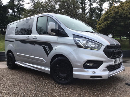 Ford Transit Custom  2.0 EcoBlue 130ps Low Roof D/Cab Limited Van