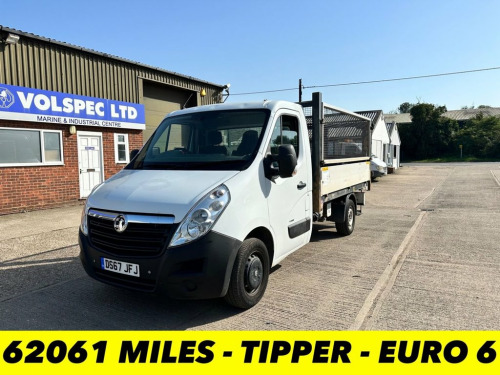 Vauxhall Movano  2.3 L2H1 F3500 CAGED TIPPER 130 BHP [EURO 6]