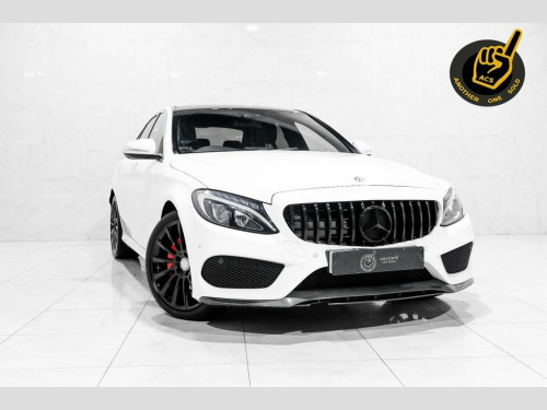 Mercedes-Benz C-Class C220 2.1 C220 BlueTEC AMG Line Saloon 4dr Diesel G-Tron