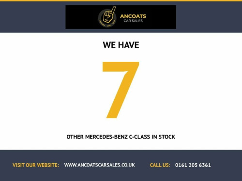 Mercedes-Benz C-Class C220 2.1 C220 BlueTEC AMG Line Saloon 4dr Diesel G-Tron