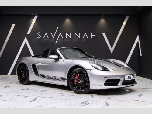 Porsche 718  2.5 BOXSTER S PDK 2d 346 BHP GT SILVER WITH BLACK 