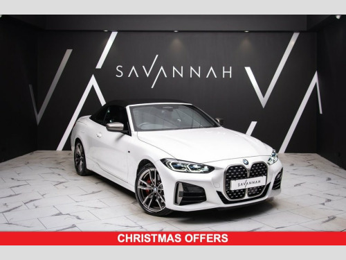 BMW 4 Series M4 3.0 M440i MHT Convertible 2dr Petrol Hybrid Auto x