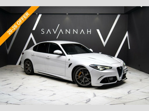 Alfa Romeo Giulia  2.9 V6 Bi-Turbo Quadrifoglio Saloon 4dr Petrol Aut 
