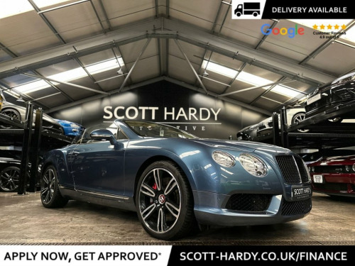 Bentley Continental  4.0 GTC V8 2d 500 BHP DELIVERY AVAILABLE LOW RATE 