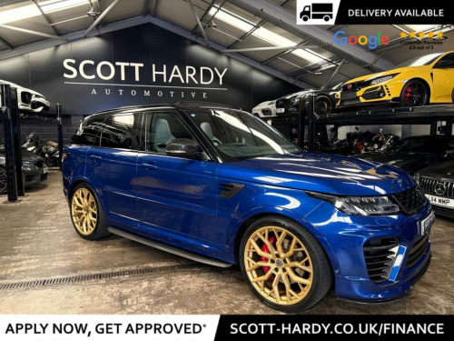 Land Rover Range Rover Sport  5.0 P575 V8 GPF SVR SUV 5dr Petrol Auto 4WD Euro 6
