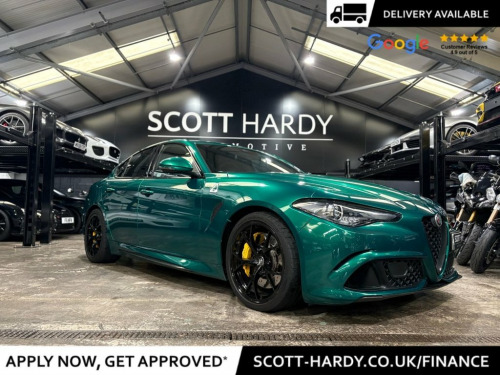 Alfa Romeo Giulia  2.9 V6 Bi-Turbo Quadrifoglio Saloon 4dr Petrol GPF