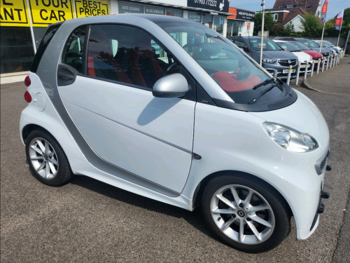 Smart fortwo  1.0 MHD Passion Coupe 2dr Petrol SoftTouch Euro 5 (s/s) (71 bhp)