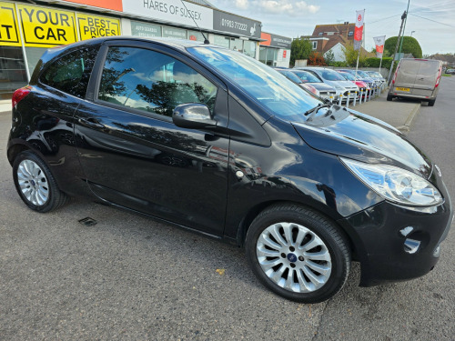 Ford Ka  1.2 Zetec Hatchback 3dr Petrol Manual Euro 5 (s/s) (69 ps)