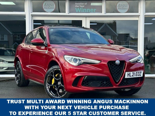 Alfa Romeo Stelvio  2.9 V6 Bi-Turbo Quadrifoglio SUV 5dr Petrol Auto Q