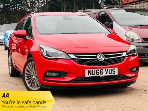 Vauxhall Astra  1.6 CDTi Elite Sports Tourer 5dr Diesel Auto Euro 6 (136 ps)