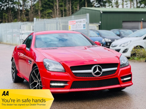 Mercedes-Benz B-Class  1.8 SLK200 BlueEfficiency AMG Sport Convertible 2dr Petrol G-Tronic+ Euro 5