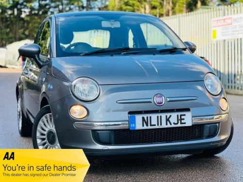 Fiat 500  1.2 Lounge Hatchback 3dr Petrol Manual Euro 5 (s/s) (69 bhp)