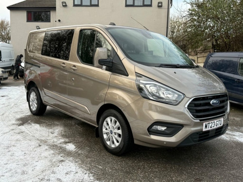 Ford Transit Custom  2.0 320 EcoBlue Limited Crew Van Double Cab 5dr Di