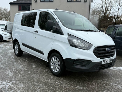 Ford Transit Custom  2.0 300 EcoBlue Leader Crew Van Double Cab 5dr Die