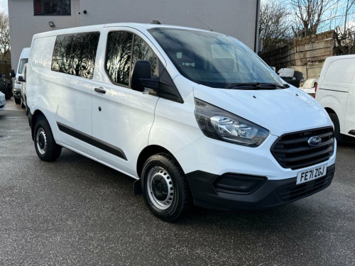 Ford Transit Custom  2.0 300 EcoBlue Leader Crew Van Double Cab 5dr Die