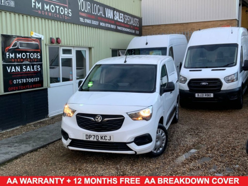 Vauxhall Combo  1.6 Turbo D 2300 Sportive Panel Van 4dr Diesel Man