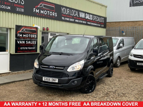 Ford Tourneo Custom  2.0 310 EcoBlue Titanium Double Cab  Diesel Manual