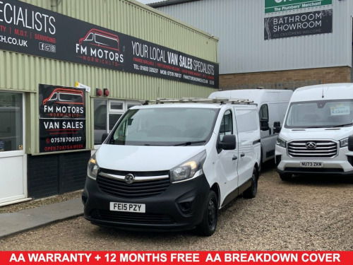 Vauxhall Vivaro  1.6 CDTi 2900 ecoFLEX Panel Van 5dr Diesel Manual 