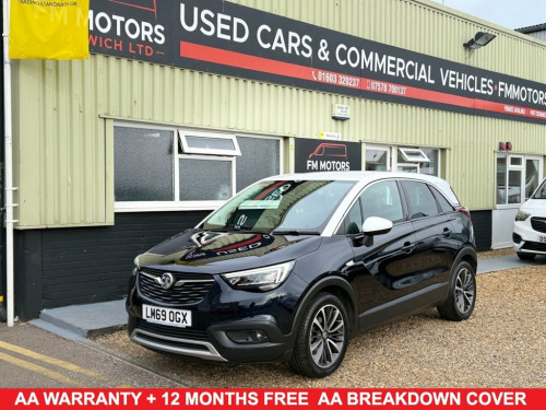 Vauxhall Crossland X  1.2 Elite SUV 5dr Petrol Manual Euro 6 (s/s) (83 p
