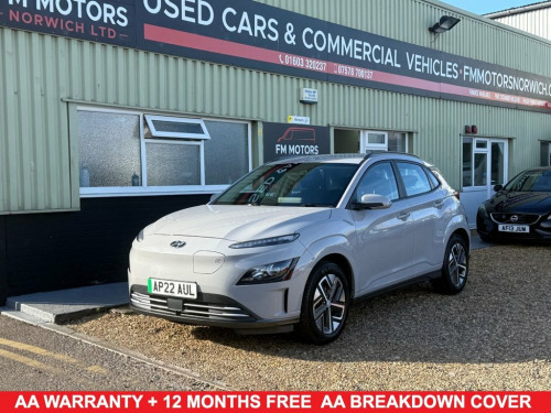 Hyundai Kona  39kWh SE Connect SUV 5dr Electric Auto (10.5kW Cha