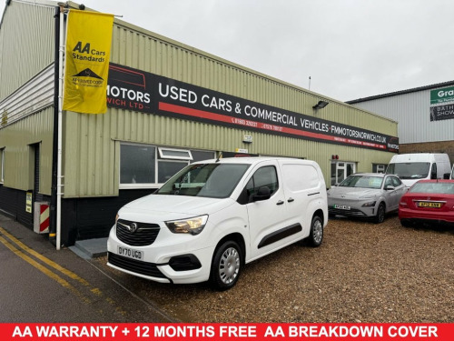 Vauxhall Combo  1.5 Turbo D 2300 Sportive Panel Van 4dr Diesel Man