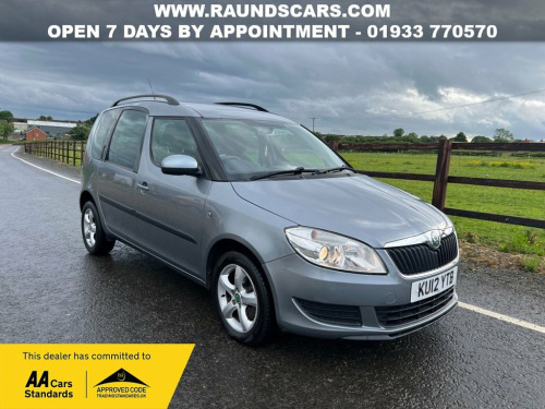 Skoda Roomster  1.6 SE PLUS TDI CR 5d 103 BHP 12 Months AA + 3 Mon