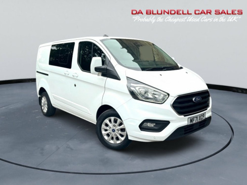 Ford Transit Custom  2.0 320 EcoBlue Limited Crew Van Double Cab 5dr Di