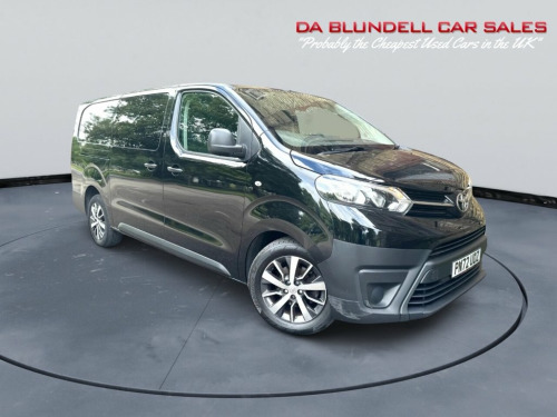 Toyota Proace  2.0D Icon Long Crew Van Double Cab 6dr Diesel Manu
