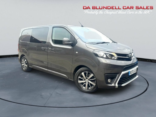 Toyota Proace  2.0D Design Medium Crew Van Double Cab 6dr Diesel  