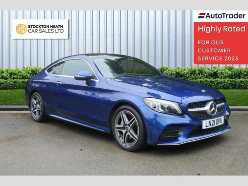 Mercedes-Benz C-Class  2.0 C 220 D AMG LINE PREMIUM PLUS 2d 192 BHP