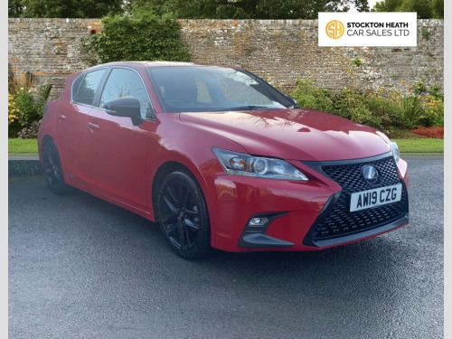 Lexus CT 200h  1.8 200h Hatchback 5dr Petrol Hybrid E-CVT Euro 6  