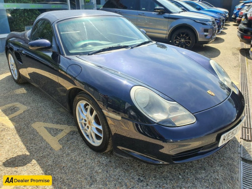 Porsche Boxster  2.7 SPYDER 2d 228 BHP IN BLUE WITH 75,172 MILES AN