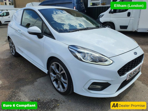 Ford Fiesta  1.0 SPORT 123 BHP IN WHITE WITH 67,000 MILES AND A