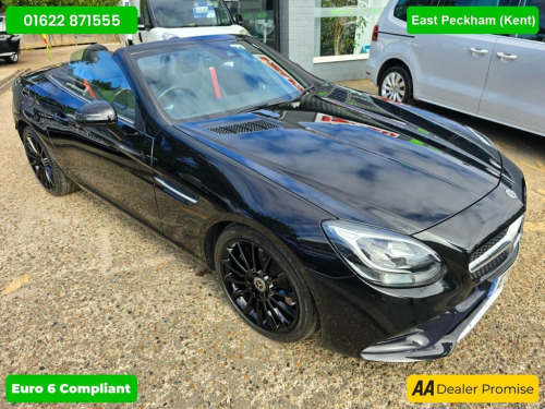 Mercedes-Benz SLC  2.1 SLC 250 D AMG LINE 2d 201 BHP IN BLACK WITH 39